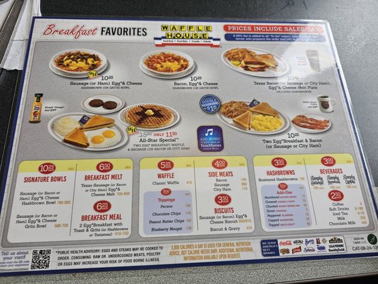 Menu photo 3 Waffle House Havre de Grace, MD