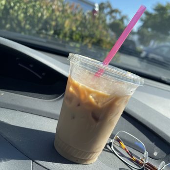 Bay City Bistro - Iced Vanilla Latte w/Soy Milk - Breakfast & Brunch Near Me - Hayward, California