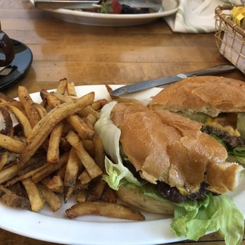 Oddfellows - This beef burger and homemade fries were so good. - Breakfast & Brunch Near Me - Dallas, Texas Oddfellows - This beef burger and homemade fries were so good. - Breakfast & Brunch Near Me - Dallas, Texas