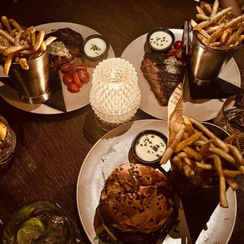 Jolie - Steak Frites x2 & Signature Jolie burger - Cocktail Bars Near Me - New Orleans, Louisiana