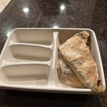 Chipotle Mexican Grill - This chipotle runs out of steak, guacamole, sour cream, every night around 8:30pm. My quesadilla was boring and bland tasting. - Mexican Near Me - Camarillo, California