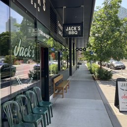 Front of Jack's business Front of Jack's business