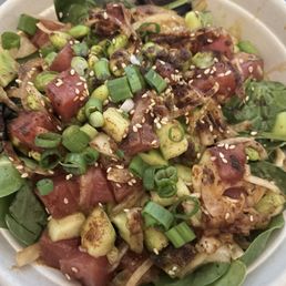 Tuna poke bowl Tuna poke bowl