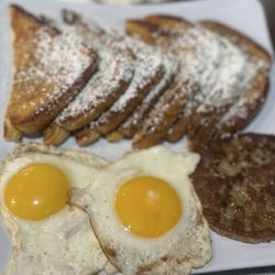NY Bagel Cafe & Grill - Breakfast Lover Combo french toast