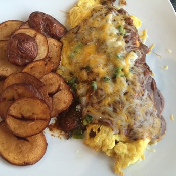 Texan Diner - Chili omelet - super - Breakfast & Brunch Near Me - Haslet, Texas