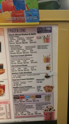 Menu photo 3 Sonic Drive-In Hayward, CA