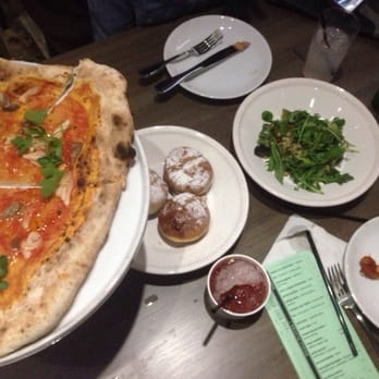 Weights + Measures - Anchovies pizza - unique yet absolutely DELISH!! - Bars Near Me - Houston, Texas