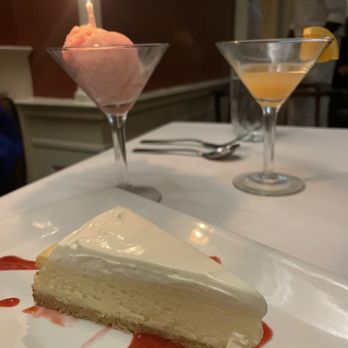 Elizabeth On 37th - Cream Cheese Tart, Watermelon Sorbet - New American Near Me - Savannah, Georgia Elizabeth On 37th - Cream Cheese Tart, Watermelon Sorbet - New American Near Me - Savannah, Georgia