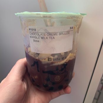 Li Cha Tea - Choco creame brules marble Mt - Bubble Tea Near Me - Walnut Creek, California Li Cha Tea - Choco creame brules marble Mt - Bubble Tea Near Me - Walnut Creek, California