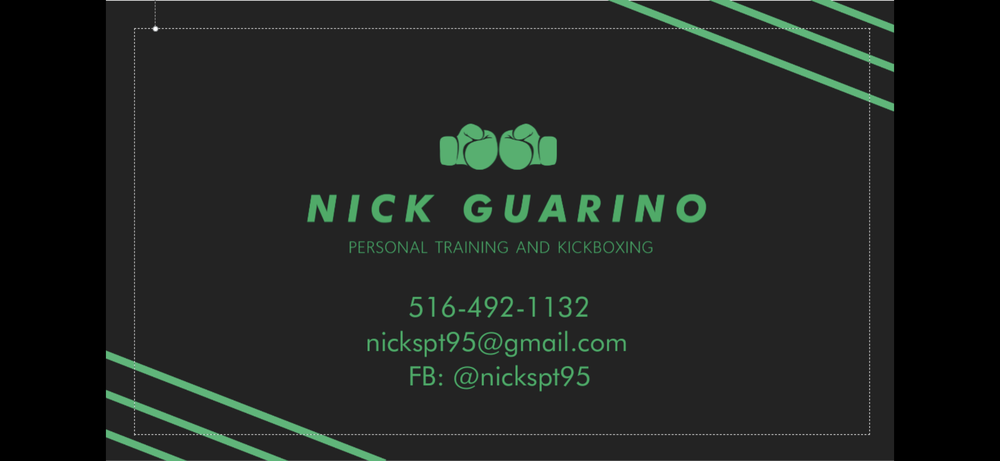 Nicks Guarino Personal Training and Kickboxing Logo