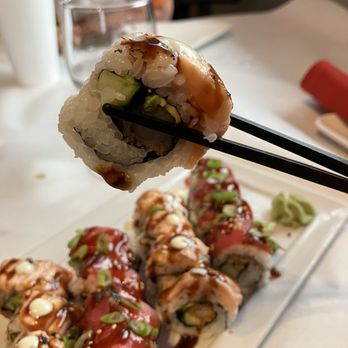 Abhi - Villager roll and Wham Bam Birmingham roll - Sushi Bars Near Me - Mountain Brook, Alabama
