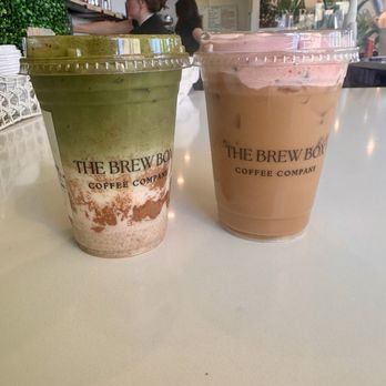 The Brew Box Coffee Company - Banana Matcha and Strawberry Pancake Latte - Coffee & Tea Near Me - Peoria, Arizona The Brew Box Coffee Company - Banana Matcha and Strawberry Pancake Latte - Coffee & Tea Near Me - Peoria, Arizona