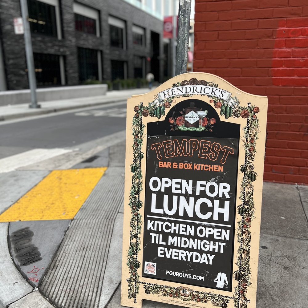 Tempest - Sign - American Near Me - San Francisco, California Tempest - Sign - American Near Me - San Francisco, California