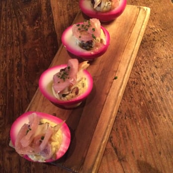 Finch & Fork - Deviled eggs! - New American Near Me - Santa Barbara, California