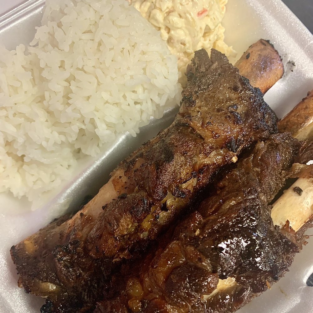 Matiki Island BBQ - #1 Beef Rib Plate - Polynesian Near Me - Huntington Beach, California Matiki Island BBQ - #1 Beef Rib Plate - Polynesian Near Me - Huntington Beach, California
