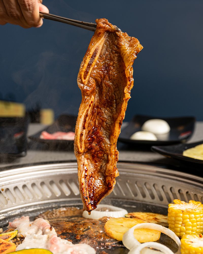 Food from KPOT Korean BBQ & Hot Pot