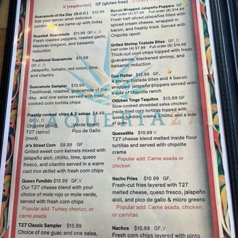 Taqueria 27 - Menu - Tacos Near Me - Murray, Utah Taqueria 27 - Menu - Tacos Near Me - Murray, Utah