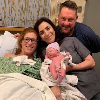 Anmar A Mansour, MD - The family with Dr. Mansour right after baby#2 Willow Elizabeth was born. - Obstetricians & Gynecologists Near Me - San Diego, California