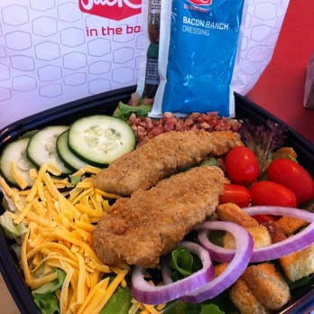 Jack in the Box - Grilled or Crispy Chicken Club Salads available - Fast Food Near Me - Del Rey Oaks, California