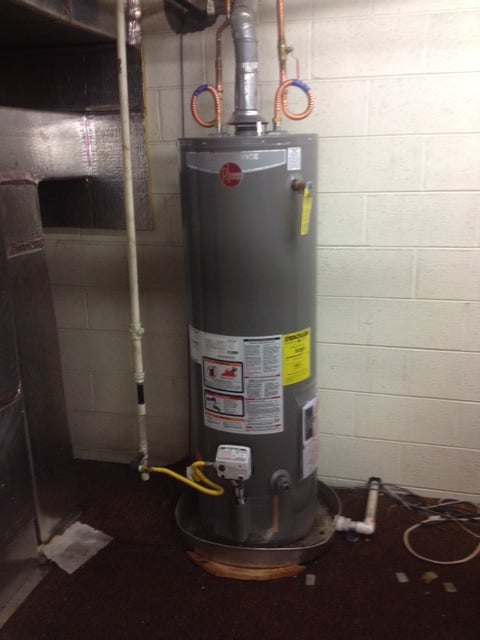 Slide of BNC Water Heaters & Plumbing
