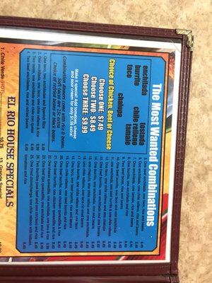Menu photo 3 El Rio Butner, NC