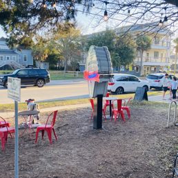 Place to sit outside Place to sit outside