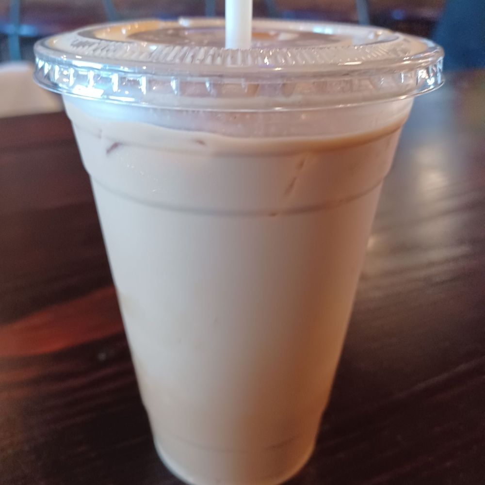 Golden Graham's iced latté Golden Graham's iced latté
