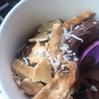 Zoyo Neighborhood Yogurt - Non Dairy Sweet Tooth- Chocolate Fudge with my favorite toppings - Desserts Near Me - Phoenix, Arizona Zoyo Neighborhood Yogurt - Non Dairy Sweet Tooth- Chocolate Fudge with my favorite toppings - Desserts Near Me - Phoenix, Arizona
