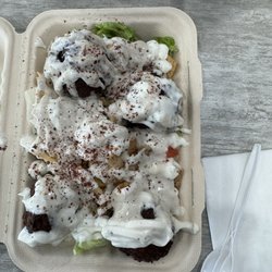 Osmow's Shawarma - Medium Vegan Falafel with Salad