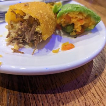 Sabor A Café - Beef and veggie empanada middles! - Steakhouses Near Me - Chicago, Illinois Sabor A Café - Beef and veggie empanada middles! - Steakhouses Near Me - Chicago, Illinois
