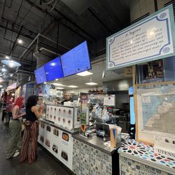 Moroccan Flavors - The booth where you order and pick up your food