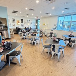 Inside restaurant