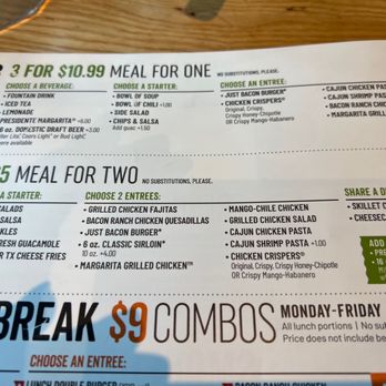 Chili's - Love the specials - Tex-Mex Near Me - Reno, Nevada Chili's - Love the specials - Tex-Mex Near Me - Reno, Nevada