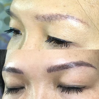 Studio Brow Microblading - Covered up an old tattoo - Permanent Makeup Near Me - New York, New York