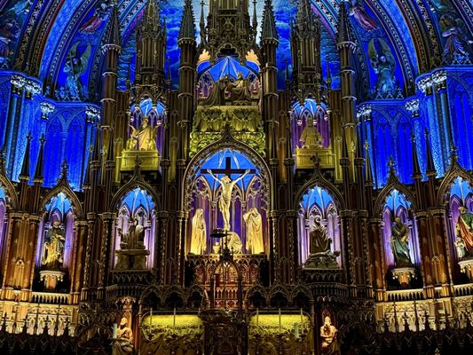 Notre-Dame Basilica of Montreal by null