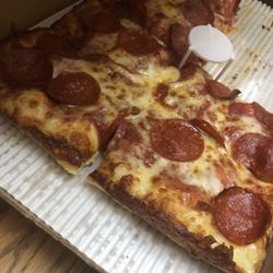 Jet's Pizza - Pepperoni pizza