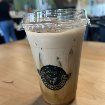 North Lime Coffee & Donuts - Pumpkin cold brew with chai cold foam - Coffee & Tea Near Me - Louisville, Kentucky North Lime Coffee & Donuts - Pumpkin cold brew with chai cold foam - Coffee & Tea Near Me - Louisville, Kentucky