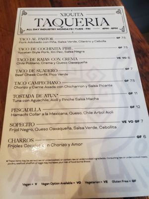 Menu photo 5 Xiquita Denver, CO Menu photo 5 Xiquita Denver, CO