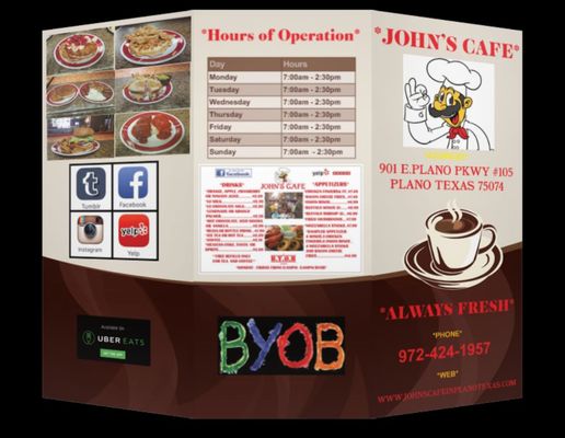 Menu photo 8 John's Cafe Plano Plano, TX Menu photo 8 John's Cafe Plano Plano, TX