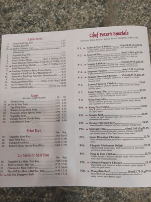 Menu photo 3 Chopstix Teaneck, NJ