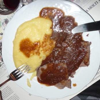 Osteria Alla Grande - Brasato con polenta - Lumbard Near Me - Milan, Michigan