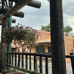 Outdoor dining area