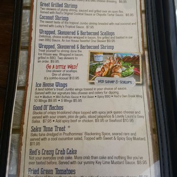 Red's Ice House - Seafood Near Me - Mount Pleasant, South Carolina