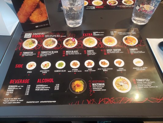 Menu photo 3 Sansotei Ramen Scarborough, ON Menu photo 3 Sansotei Ramen Scarborough, ON