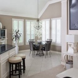 Grand Interiors and Window Fashion - Project Brown: interior design, accessory appointments, window treatment, custom plantation shutters, furniture, lighting