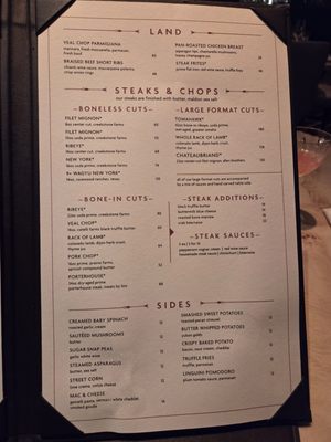 Menu photo 7 William B's Steakhouse Las Vegas, NV Menu photo 7 William B's Steakhouse Las Vegas, NV