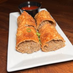 Steak and Cheese Egg Rolls