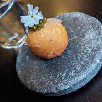 Aulis - Large white pork and devonshire eel doughnut - Modern European Near Me - London, XGL