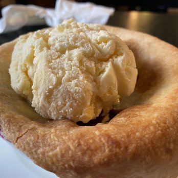 Two Rivers Grill - Marion berry cobbler ala mode - American Near Me - Garden Valley, Idaho Two Rivers Grill - Marion berry cobbler ala mode - American Near Me - Garden Valley, Idaho