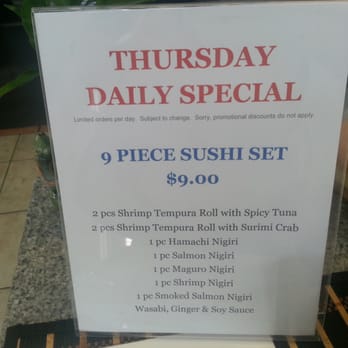 Aloha Cones - Thursday Special - Sushi Bars Near Me - Honolulu, Hawaii Aloha Cones - Thursday Special - Sushi Bars Near Me - Honolulu, Hawaii
